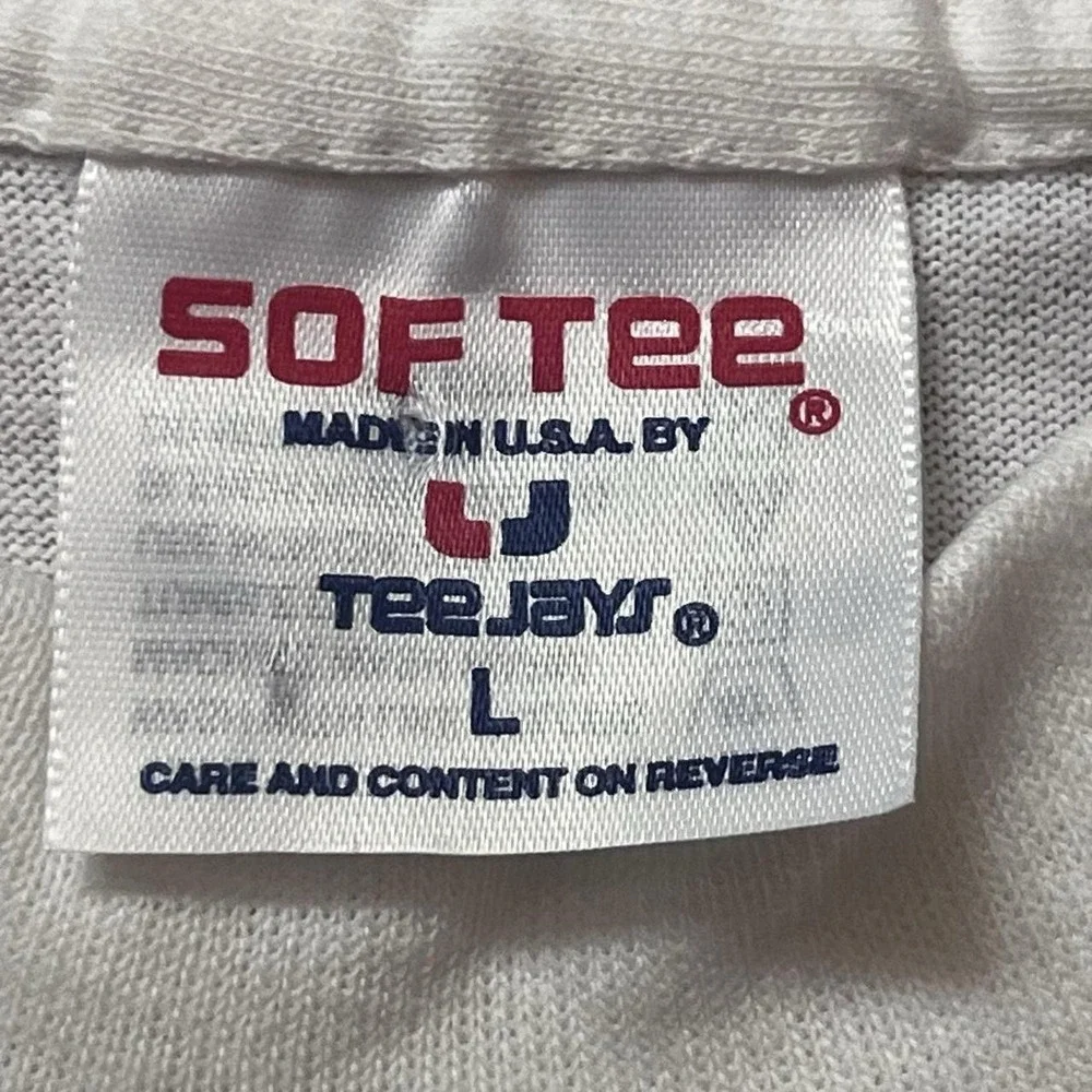 Florida Naples Sailboat Graphic T-Shirt Made In USA Vintage 1995 Single Stitch